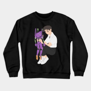 Shinji & Unit-01 Crewneck Sweatshirt